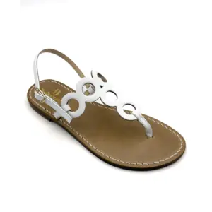 sandali classici - cerchi bianco - laterale-sandalibellogrtodgrado