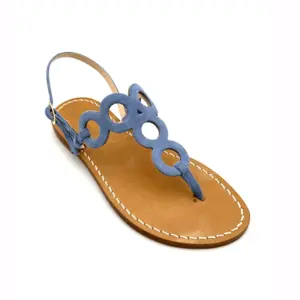 sandali classici - cerchi blu -laterale-sandalibellogrtodgrado