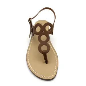 sandali classici - cerchi cuoio -frontale-sandalibellogrtodgrado