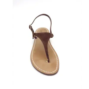 sandali classici - pelle testa moro- frontale-sandalibellogrado amalfi