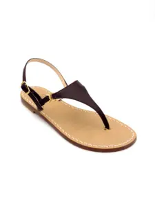 sandali classici - triangolo Pelle Testa di Moro laterale-sandalibellogrtodgrado