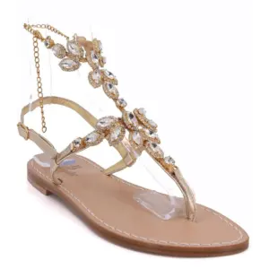 sandali cavigliera mod.amalfi-oro-sandalibellogrtodxado