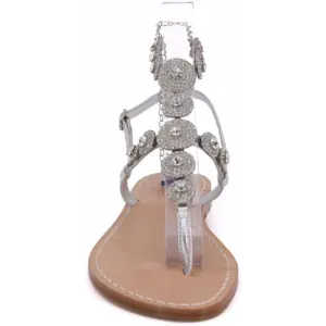 sandali cavigliera mod.capri-argento-fronte-sandalibellogrtodxado