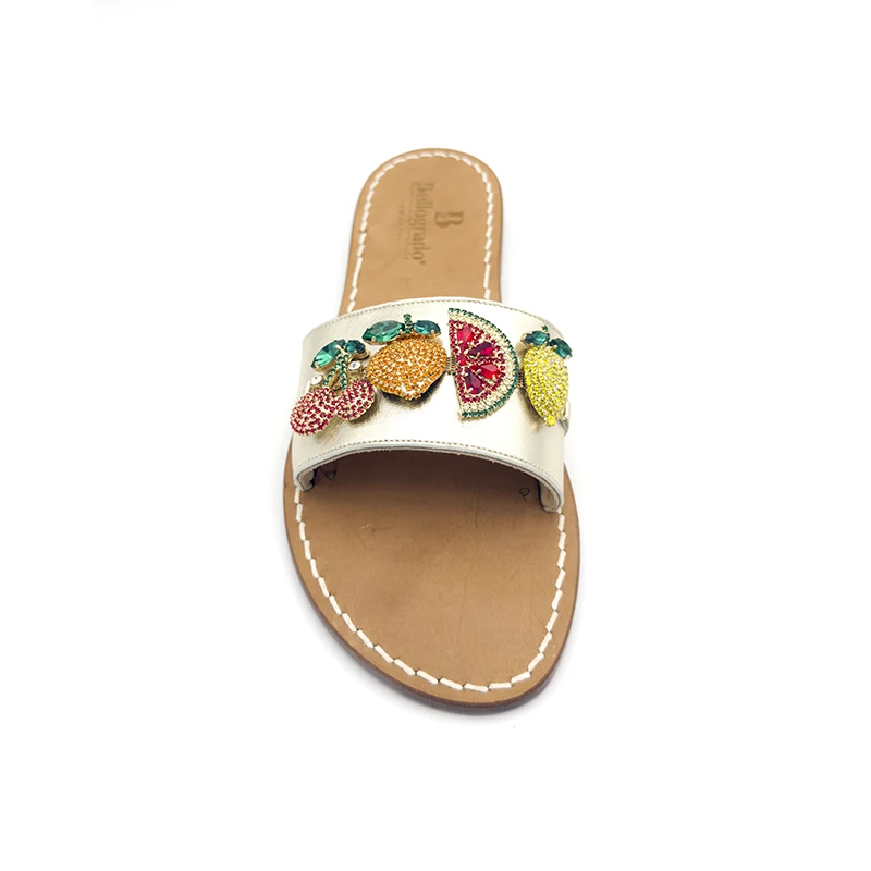 sandali gioiello juice multicolor - frontale sandalibellogrado